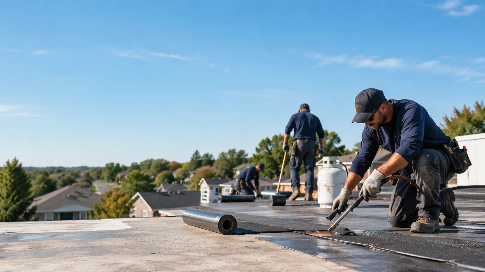 Flat Roof Leak Repair providers in Forsyth, IL